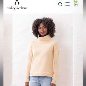 NWT Dudley Stephens Park Slope Blush pullover, size Large